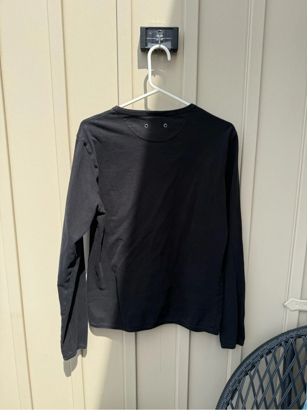 Just Cavalli Black Cotton Stretch Long Sleeve Logo Tee XL - Picture 5 of 5